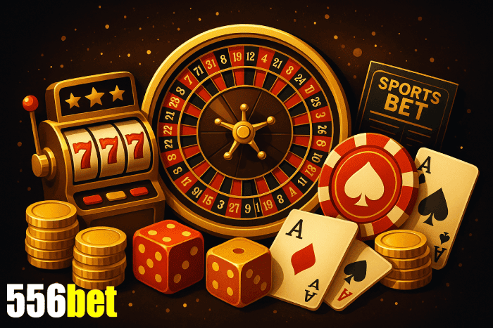 Jogos e bônus no Cassino 556BET