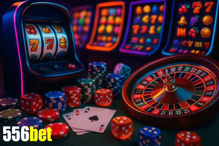 Slots populares Cassino 556BET bônus e diversão