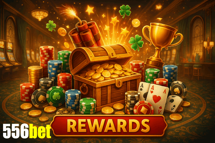 Bônus e recompensas exclusivas do Cassino 556BET